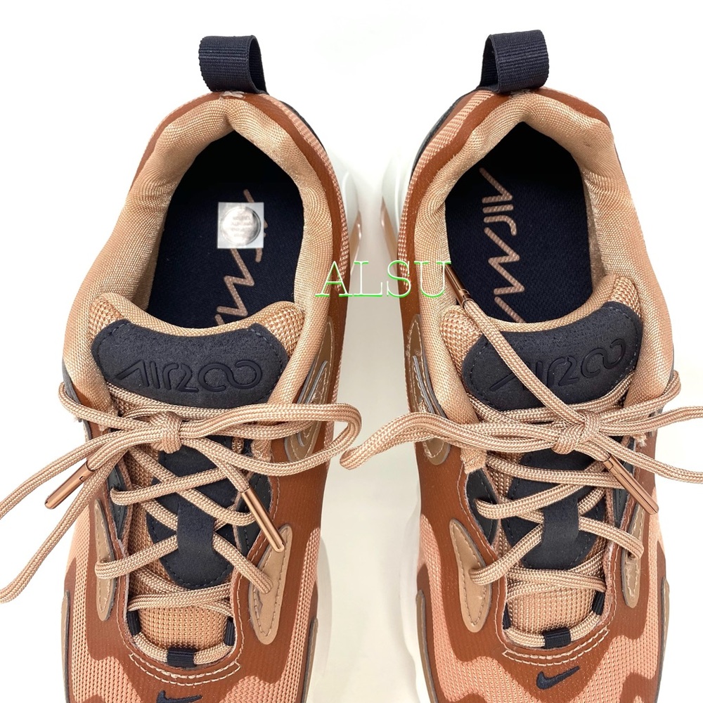Nike Air Max 200 Red Bronze Women’s Sneakers - Picture 7 of 10